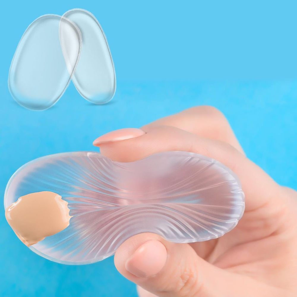 Natural Silicone Clear Make-Up Sponge
