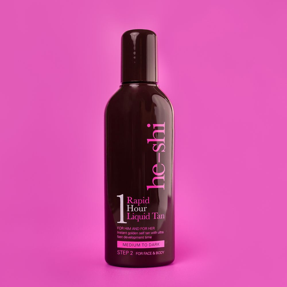 Natural Rapid Self Tan Liquid: Achieve a Stunning Tan in Just 1 Hour!