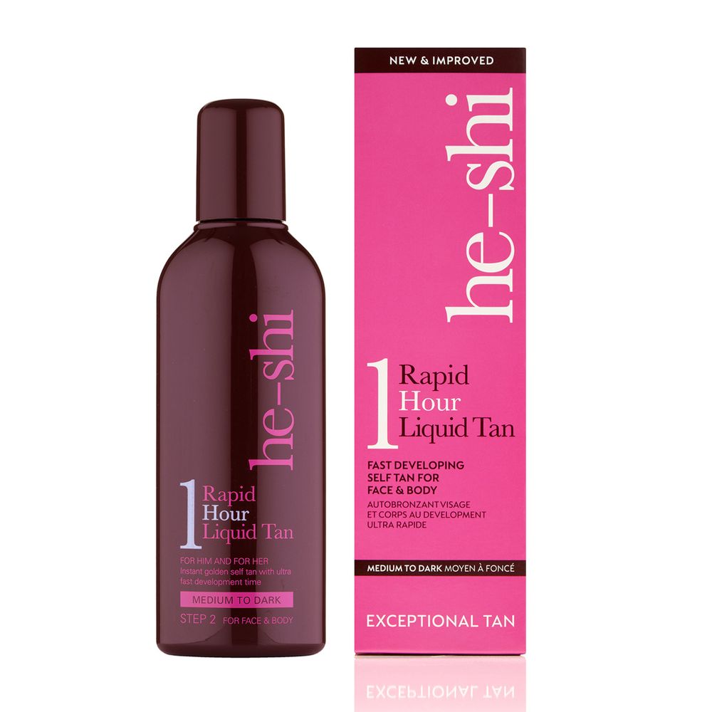 Natural Rapid Self Tan Liquid: Achieve a Stunning Tan in Just 1 Hour!