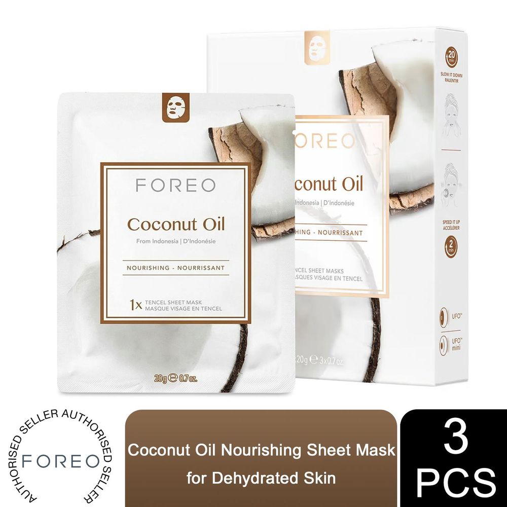 Moisture-Boosting Facial Sheet Mask with Coconut Oil Extracts
