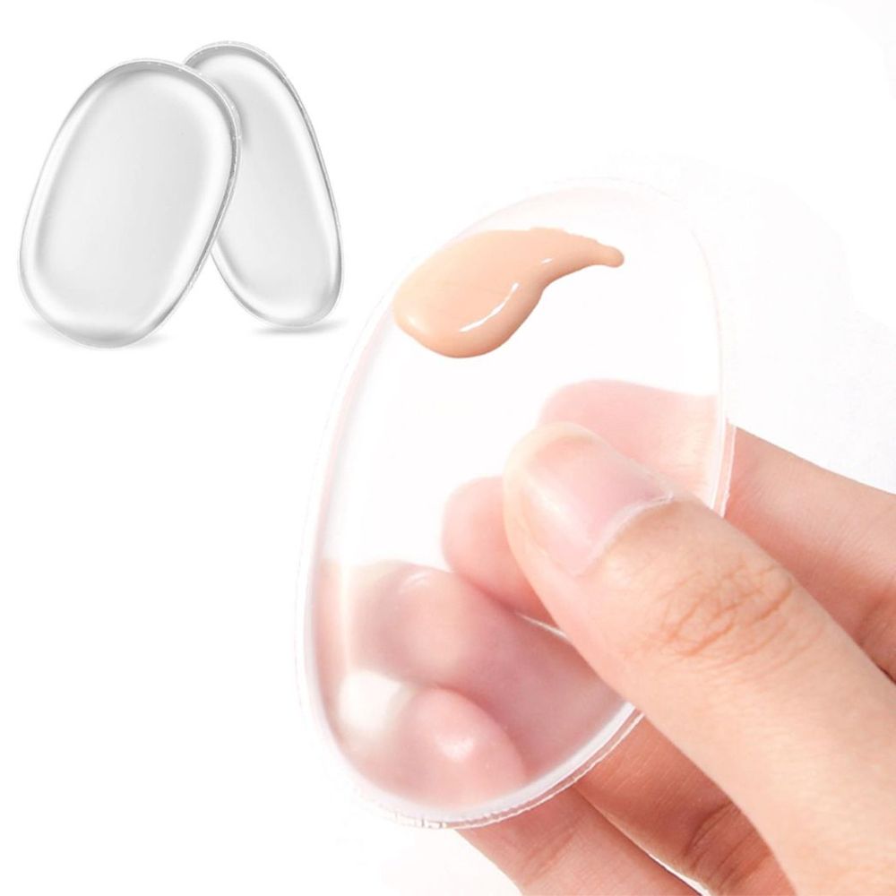 Natural Silicone Clear Make-Up Sponge