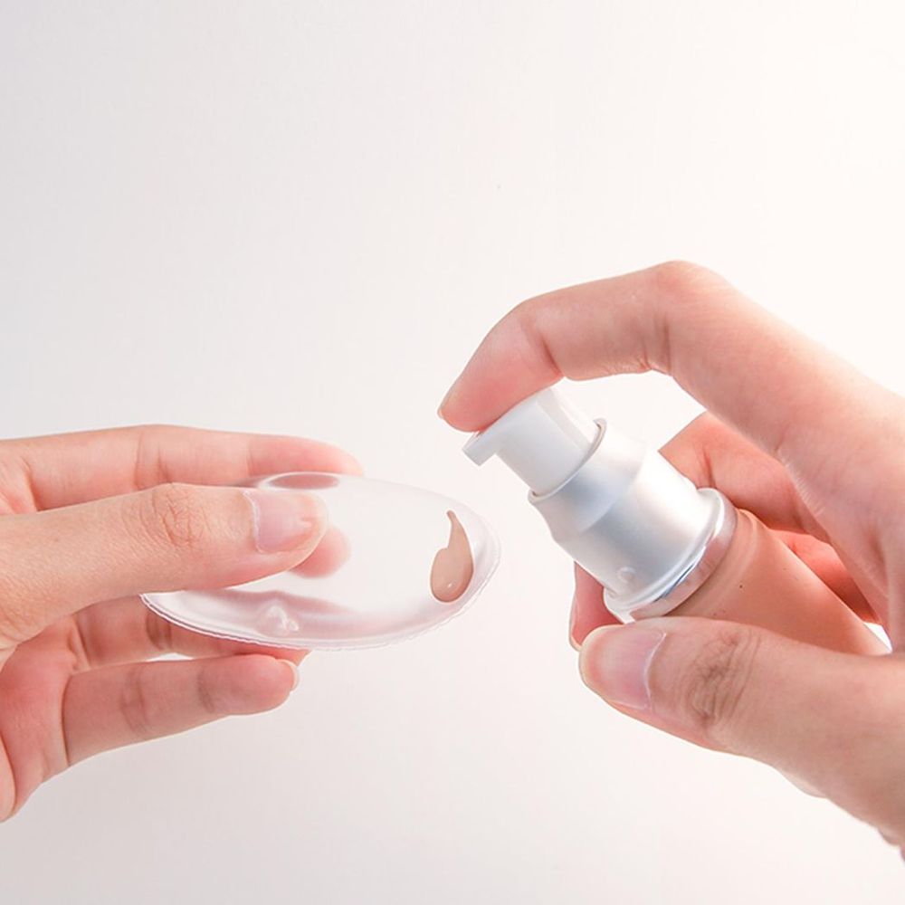 Natural Silicone Clear Make-Up Sponge