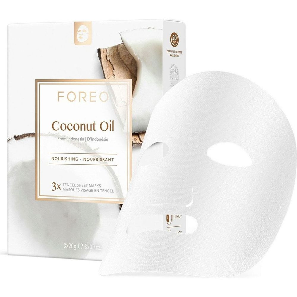 Moisture-Boosting Facial Sheet Mask with Coconut Oil Extracts