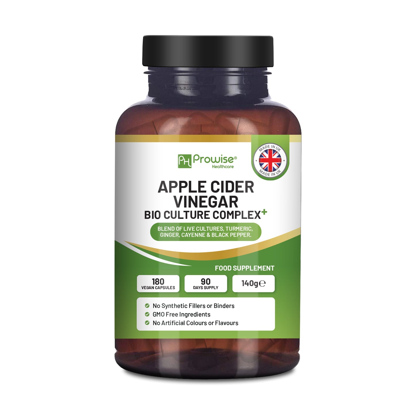 Apple Cider Vinegar Bio Culture Complex 1300mg
